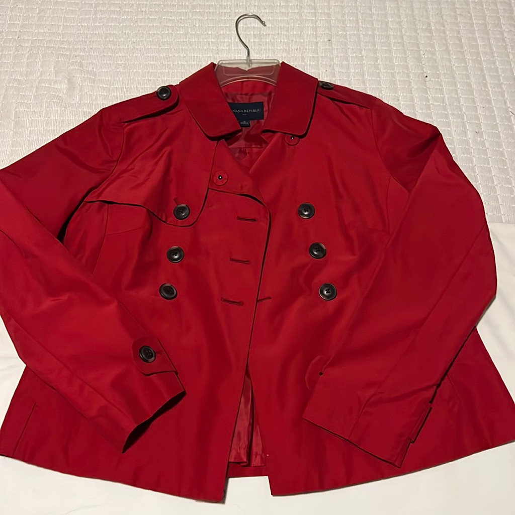 Red Button Jacket